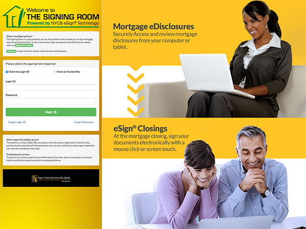 Web project for Esign Mortgage