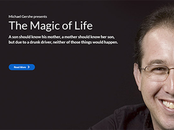 Web project for The Magic of Life